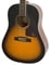 Epiphone J45 Studio Solid Top Acoustic Guitar Vintage Sunburst Body Angled View